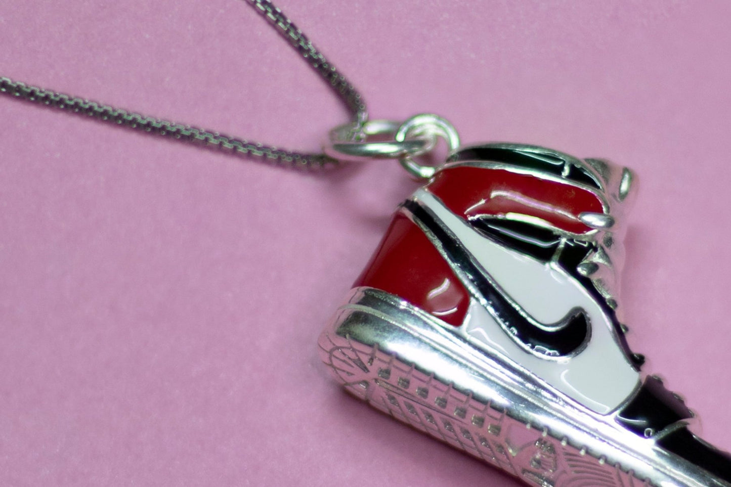 N*ke Sneaker Locket with Chain