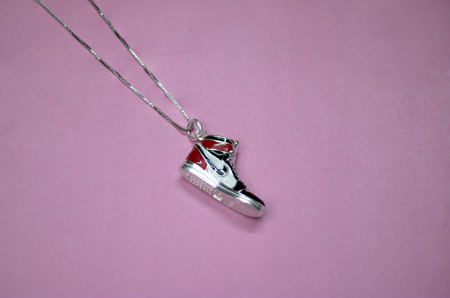 N*ke Sneaker Locket with Chain